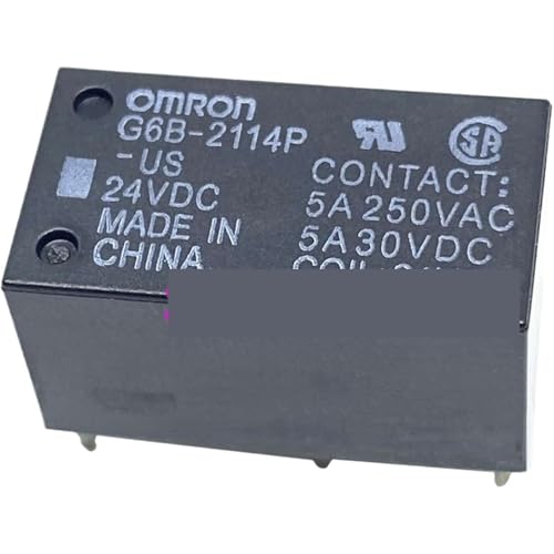 10 stücke G6B-2114P-US G6B-2214P-US DC24V DC12V DC5V Relais 24VDC 12VDC 5VDC(G6B-2214P-US 5VDC) von HACBOPDC
