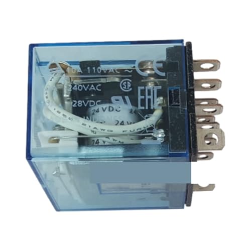 5 stücke LY4N-J 24VDC 12VDC 110VDC 220VAC 24VAC 110VAC 14Pin Relais LY4NJ 10A 4NO 4NC(LY4N-J 24VDC) von HACBOPDC