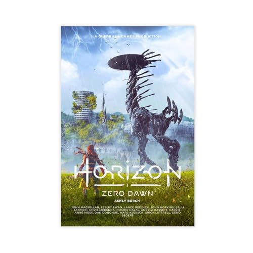 HACERR Horizon Zero Dawn Poster, Leinwandposter, Wandkunst, Dekordruck, Bild Gemälde für Wohnzimmer, Schlafzimmer, Dekoration, 40 x 60 cm von HACERR