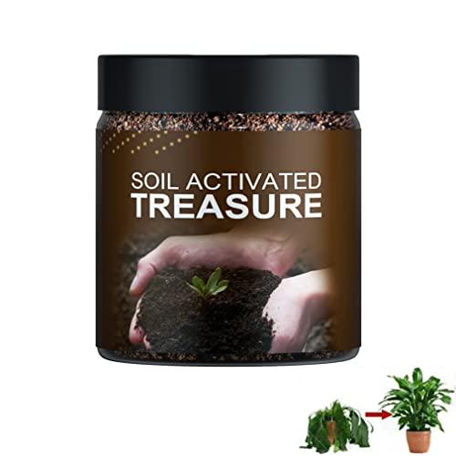 Soil Activated Treasure, Bodenaktivatoren Für Gartenbeete, Blumenmischungen, Rasen Und Gärten, Bodenverbesserung, Verbesserung Der Nährstoffaufnahme (1) von HADAVAKA