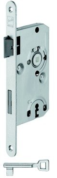 Buntbart Einsteckschloss Edelstahl Stulp 20 mm DIN Links von HÄFELE