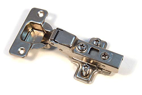 Häfele 2x Topfbänder 35mm, Topfscharnier Metalla SM Kombi 110° Soft-Close (Mittelanschlag) - Silber, Stahl, vernickelt von HÄFELE