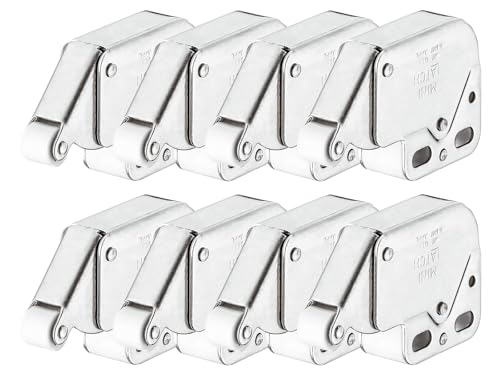 Häfele Federschnapp-Verschluss Mini-Latch - 245.54.701 8er Pack von HÄFELE