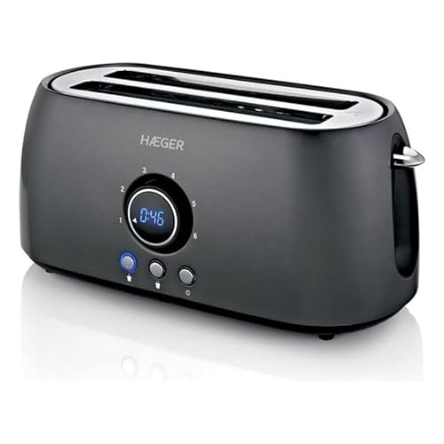 HAEGER FUTURE PLUS Toaster - 1400 W mit elektronischem Zeitzähler von HAEGER