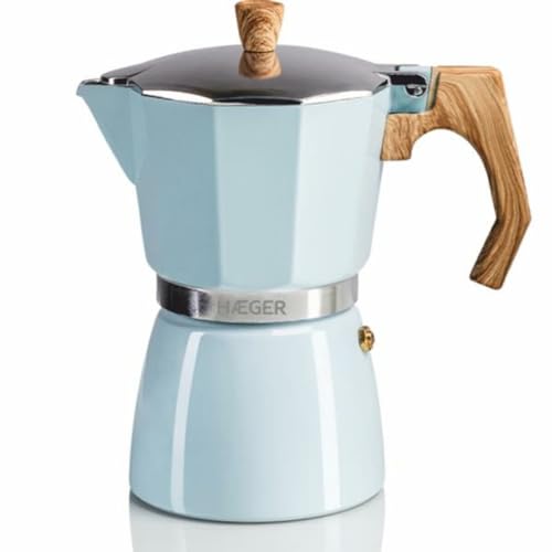 HAEGER Italienische Moka-Kaffeemaschine 6 Blau HAEGER Italienische Moka-Kaffeemaschine 6 Blau von HAEGER