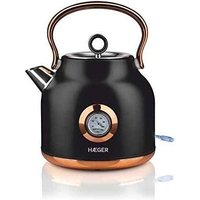 Haeger - EK-22B.024A elektrischer Wasserkocher 1,7 l 2200 w Schwarz, Gold Haeger - EK-22B.024A elektrischer Wasserkocher 1,7 l 2200 w Schwarz, Gold von HAEGER