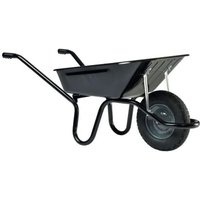 Schubkarre Haemmerlin 100 l aktiv premium schwarz luftbereiftes Rad 305000006 von HAEMMERLIN