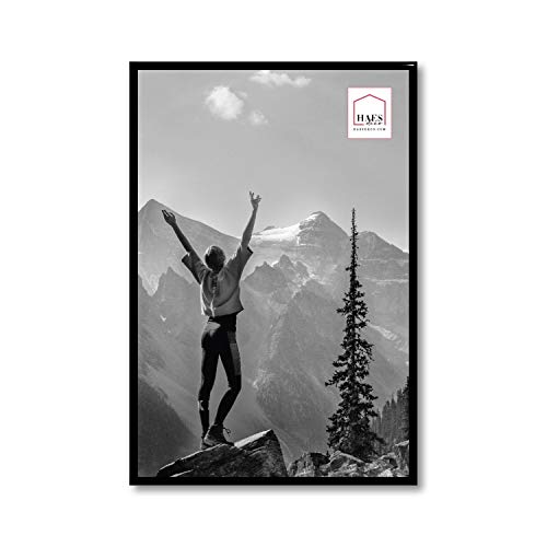 HAES DECO Bilderrahmen/Wandrahmen/Fotohalter aus Kunststoff, Easy Frame, Schwarz, 30 x 45 cm – EF6B HAES DECO Bilderrahmen/Wandrahmen/Fotohalter aus Kunststoff, Easy Frame, Schwarz, 30 x 45 cm – EF6B von HAES DECO