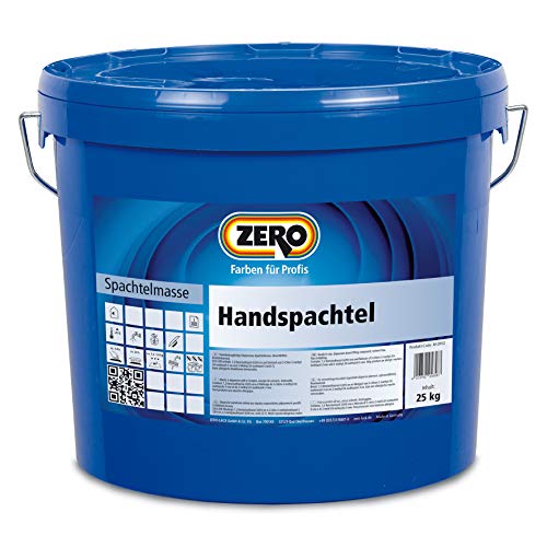 ZERO Handspachtel weiß Spachtelmasse Innenspachtel auf mineralischer Basis 25kg von HAESA_working_tools