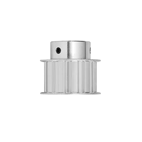 Aluminium-Zahnriemenscheibe, 1 Stück BF Typ H-25T Zahnriemenscheibe Bohrung 14 mm - 30 Teilung 12,7 Synchronscheibe for Breite 25 H Gummi-Zahnriemen(15mm) von HAEUYA
