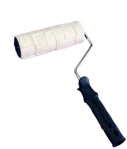 HAEUYA Farbroller, Muster-Malroller, 8-Zoll-Farbroller aus Gummi mit Ziegelstruktur-Imitation, Malwerkzeug mit Maserungseffekt und Griff, DIY-Wanddekorationswerkzeug 2205TS HAEUYA Farbroller, Muster-Malroller, 8-Zoll-Farbroller aus Gummi mit Ziegelstruktur-Imitation, Malwerkzeug mit Maserungseffekt und Griff, DIY-Wanddekorationswerkzeug 2205TS von HAEUYA