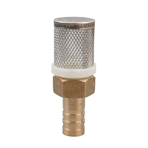 HAEUYA Rückschlagventil-Filtersieb, Gartenschlauchfilter, 1 Stück 6~32 mm Schlauchfilter Autowaschanlage Gartenbewässerungsfilter, Messingsieb Sprühpumpe Filternetz Edelstahlmaschenfilter(8mm*1/2) HAEUYA Rückschlagventil-Filtersieb, Gartenschlauchfilter, 1 Stück 6~32 mm Schlauchfilter Autowaschanlage Gartenbewässerungsfilter, Messingsieb Sprühpumpe Filternetz Edelstahlmaschenfilter(8mm*1/2) von HAEUYA