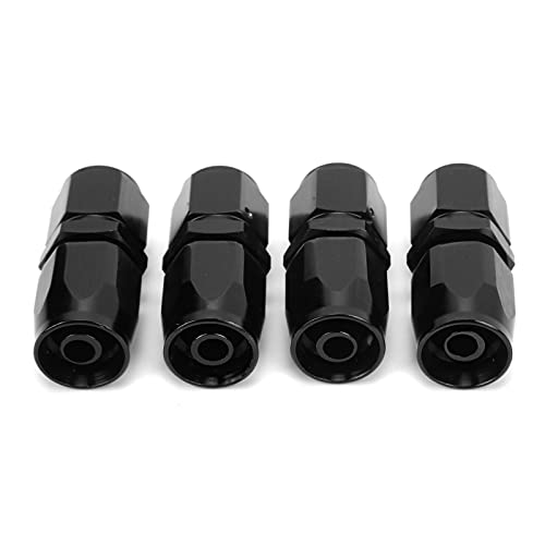 Kraftstoffleitungsschlauchende, drehbares Schlauchende, 4-teilig, universell, 6an, gerade, drehbare Schlauchendverschraubung, drehbarer Schlauchendverschraubungsadapter, Polierfläche for alle Öl-, Kra Kraftstoffleitungsschlauchende, drehbares Schlauchende, 4-teilig, universell, 6an, gerade, drehbare Schlauchendverschraubung, drehbarer Schlauchendverschraubungsadapter, Polierfläche for alle Öl-, Kra von HAEUYA