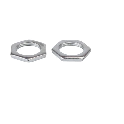 Sechskant-Vollmutter, Sechskant-Vollmuttern, Flanschmuttern, M6~M60 304-Edelstahl-Dünnmutter, Kleine Sechskant-Flachmutter, Feinzahn-Ultra-Hexagon-Dünnmutter(M18*1.5(10)) von HAEUYA