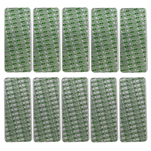 HAF® 500 Testtabletten je 250x Phenol Red & DPD No1 Rapid für Schüttelltester in Blister a 10 Stück - Genaue chemische Bestimmung des pH,Chlor & Brom Wertes - Qualität: Made in Germany von HAF