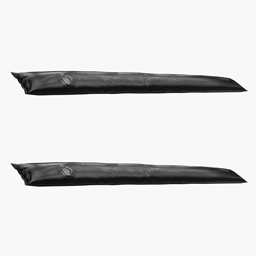 HAF® Pool Befestigungsschlauch zur Beschwerung von Abdeckplanen | Menge: 2 Stück | 0,6mm stark & 197cm lang | Befüllbar mit Wasser & Sand | PVC Wassersack zur sicheren Überwinterung vom Schwimmbecken von HAF
