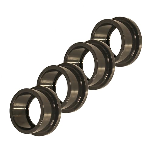 HAF® PVC Fittings Bundbucshe mit 50mm Klebemuffe, Ersatzteil aus grauem PVC-U, Geeignet für Poolverrohrungen und vieles mehr...Qualität: Made in Europe, Menge: 4 Stück von HAF