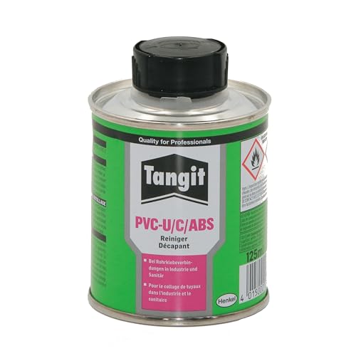 HAF® Tangit PVC-U/C/ABS Reiniger & Primer in 125 ml Dose - Spezialreiniger geeignet für Klebeverbindungen aus PVC-U und PVC-C sowie ABS - Menge: 1 Stück = 125ml HAF® Tangit PVC-U/C/ABS Reiniger & Primer in 125 ml Dose - Spezialreiniger geeignet für Klebeverbindungen aus PVC-U und PVC-C sowie ABS - Menge: 1 Stück = 125ml von HAF