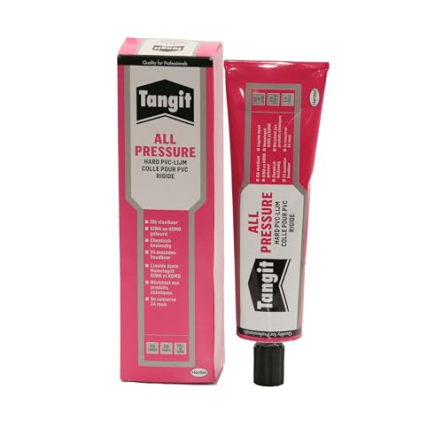 HAF® Tangit PVC-U Kleber All Pressure/Spezialkleber in 125g Tube - Spezialkleber geeignet für Verbindung und Montage von harten PVC-U Rohren - Menge: 1 Stück = 125g HAF® Tangit PVC-U Kleber All Pressure/Spezialkleber in 125g Tube - Spezialkleber geeignet für Verbindung und Montage von harten PVC-U Rohren - Menge: 1 Stück = 125g von HAF