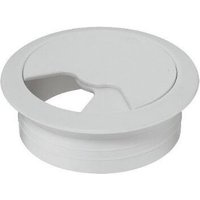 Hafele - Schwenkbare Kabeldurchführung ø 60mm Weiß - 428.96.702 von Hafele