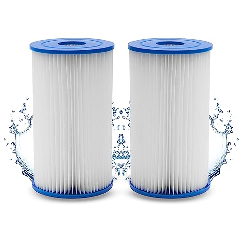 HAFIX® Filterkartusche Filter Kartusche für Pool. Swimmingpool Kartuschenfilter Gr. IV Cartridge Wasserfilter Typ B. Größe 1 für sauberes Wasser 2 STK. von HAFIX