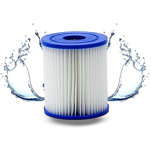 HAFIX® Poolfilter Pool Filter für Whirlpool Pool Gr. I. Filterkartuschen Filter Kartuschenfilter für Poolpumpe Typ E. Filterkartusche für Swimmingpool. Papierfilter Cartridge Wasserfilter Pool 1 STK. von HAFIX