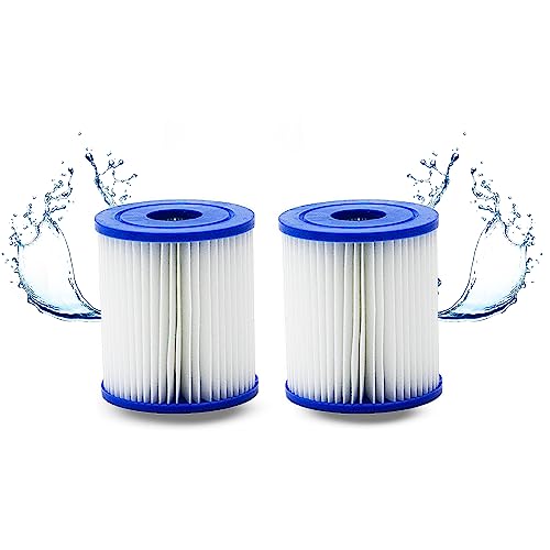 HAFIX® Poolfilter Pool Filter für Whirlpool Pool Gr. I. Filterkartuschen Filter Kartuschenfilter für Poolpumpe Typ E. Filterkartusche für Swimmingpool. Papierfilter Cartridge Wasserfilter Pool 2 STK. von HAFIX