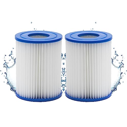 HAFIX® Poolfilter Pool Filter für Whirlpool Pool Gr. II. Filterkartuschen Filter Kartuschenfilter für Poolpumpe Typ H. Filterkartusche für Swimmingpool. Papierfilter Cartridge Wasserfilter Pool 2 Stk. von HAFIX