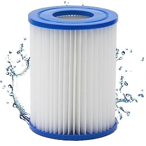 HAFIX® Poolfilter Pool Filter für Whirlpool Pool Gr. II. Filterkartuschen Filter Kartuschenfilter für Poolpumpe Typ H. Filterkartusche für Swimmingpool. Papierfilter Cartridge Wasserfilter Pool 1 Stk. von HAFIX