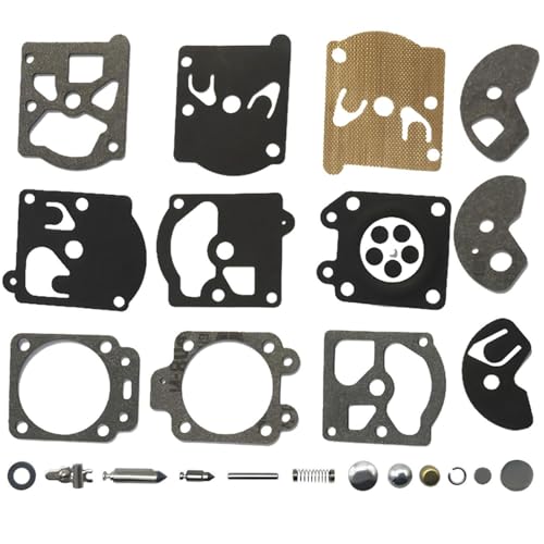 HAFRILY 1 Packs Vergaser Dichtung Reparatur Set, Walbro K10-WTA WA WT Serie Vergaser Satz Reparatur für Teilenummer Sthil McCulloch Poulan Partner Echo MicroXXV Ryobi Shindaiwa Alpina Castor von HAFRILY