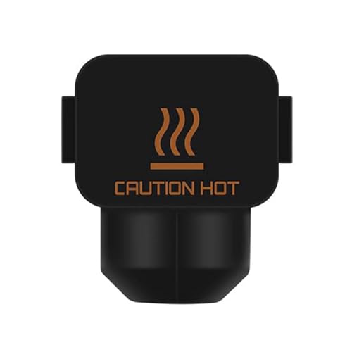 HAFRILY 1PCS 3D Drucker Bambulab Zubehör für 3D Drucker Heizblock Silikonabdeckung kompatibel Hochtemperatur Extruder Hotend Bambu Lab A1 und A1 Mini Serie (Schwarz) von HAFRILY