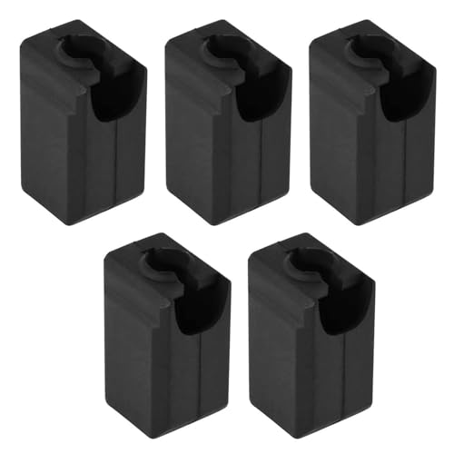 HAFRILY 5PCS Silikon Sockenabdeckung Kompatibel mit Bambu Lab X X1C Bambu P1 P1P Serie für Bambulab Hotend Wärmedämmung und Hilft Dem Heizblock, Stetig Abzukühlen von HAFRILY