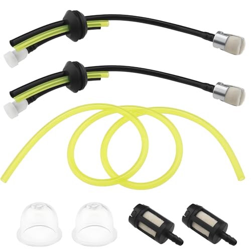 HAFRILY 7 Stück Benzinfilter mit Kraftstoffschlauch für Fuxtec Motorsense Ersatzteile für FX-MT152 MFS520 FX-FSR152 Multitool 4-in-1 Multitool für Fuxtec Ersatzteile Motorsense von HAFRILY