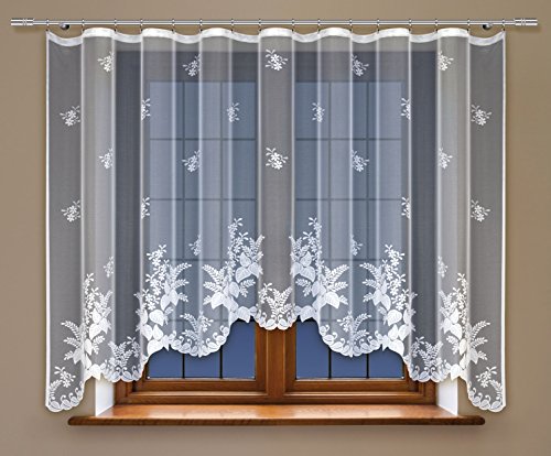 HAFT® Gardine,Polyester,Weiß, 150 x 300 cm von HAFT