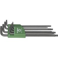 Hafu - Torx®-Stiftschlüssel-Satz mit Kugelkopf TX9-40 8-teilig von HAFU