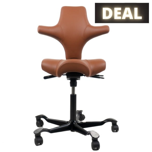 HAG CAPISCO 8106 | Leder Paloma Sonderfarbe coffee | Gestell schwarz HAG CAPISCO 8106 | Leder Paloma Sonderfarbe coffee | Gestell schwarz von HAG