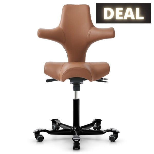 HAG CAPISCO 8106 | Leder Paloma Sonderfarbe natur | Gestell schwarz HAG CAPISCO 8106 | Leder Paloma Sonderfarbe natur | Gestell schwarz von HAG