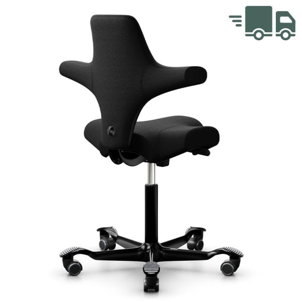 HAG CAPISCO 8106 | Stoff Cura schwarz | Gestell schwarz HAG CAPISCO 8106 | Stoff Cura schwarz | Gestell schwarz von HAG