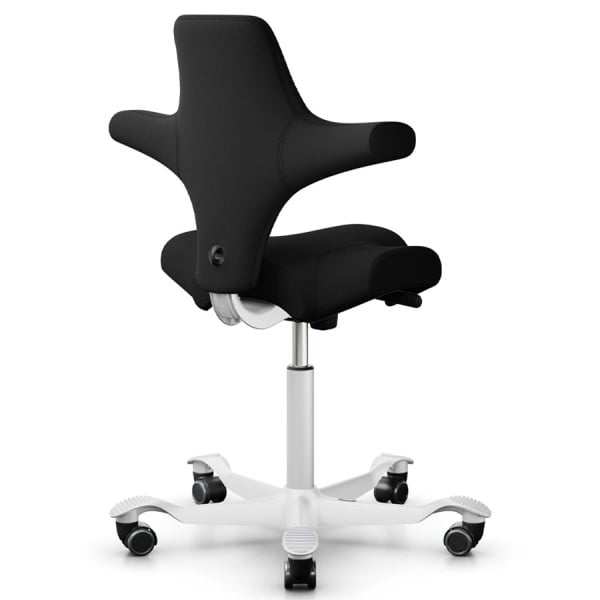 HAG CAPISCO 8106 | Stoff Xtreme schwarz | Gestell weiß HAG CAPISCO 8106 | Stoff Xtreme schwarz | Gestell weiß von HAG