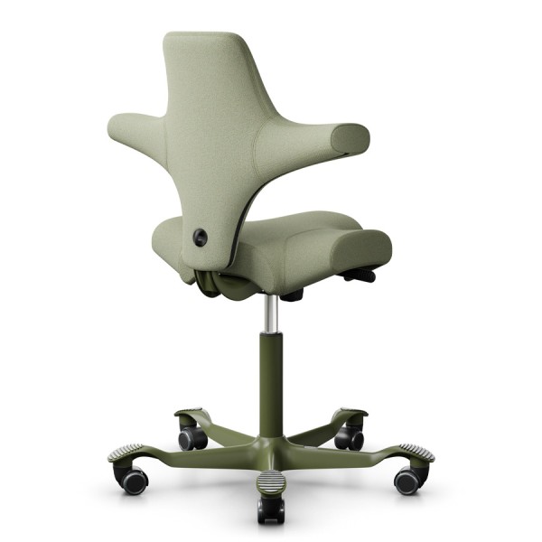 HAG CAPISCO 8106 | Wollstoff Capture graugrün 5101 | Gestell Moss Grey von HAG