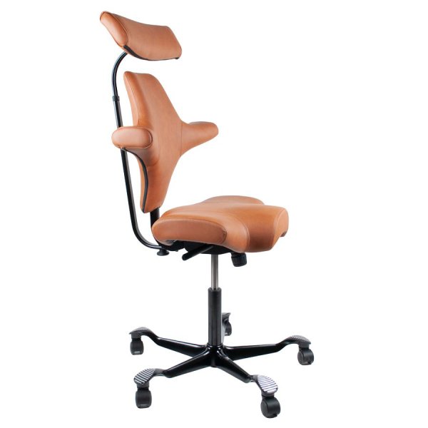 HAG CAPISCO 8107 | Leder Paloma Sonderfarbe natur | Nackenstütze | Gestell sc... von HAG
