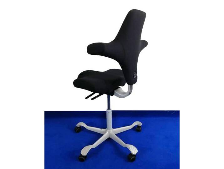 Sattelstuhl Bürostuhl Flokk HAG Capisco 8106 Neige Extreme Cura Bezug Auswahl Farbe Optionen von HAG