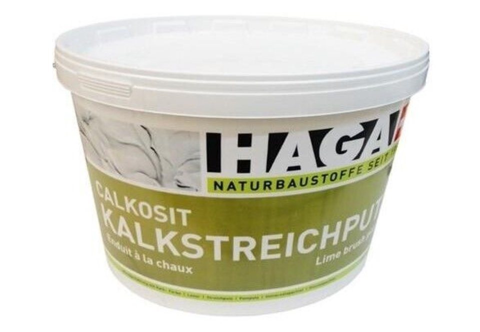 HAGA Naturbaustoffe Wandfarbe HAGA Calcosit Kalkstreichputz weiss von HAGA Naturbaustoffe