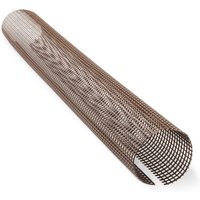 Haga - 10 St. Dachrinnenschutz 1m lang Laubfang 100mm-125mm Laubstopp braun von HAGA