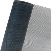 GARTENZAUN 1,20m x 100m Lärmschutz Zaun Kunststoffzaun Masche 7mm in schwarz von HAGA