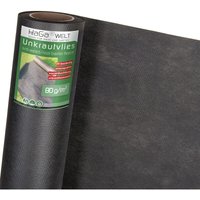 Haga - gartenvlies 80g/m² 2m x 100m Unkrautvlies Gartenflies Unkrautsperre im Garten von HAGA