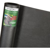 Haga - unkrautschutzvlies 150g/m² 0,5m x 100m als Wurzelsperre Unkrautvlies von HAGA