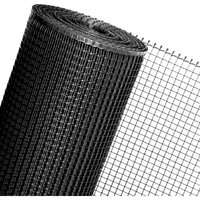 Haga - maulwurfgitter 1,2m x 10m Maulwurfnetz Rasen Maulwurfschutz in schwarz von HAGA