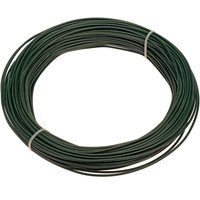 Haga - Spanndraht 3mm x 50m Gartendraht für Maschendrahtzaun in grün von HAGA