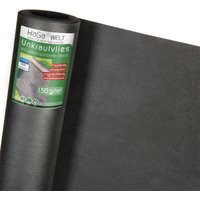 Haga - unkrautschutzvlies 150g/m² in 0,5m Br. (Meterware) Wurzelsperre Unkrautvlies von HAGA